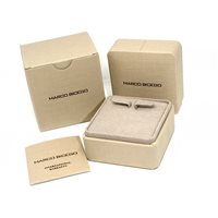 Vicenza - Piazzetta Palladio 2 - Pendientes Marco Bicego Mujer Siviglia in Oro amarillo Acquamarina OB1477-AQ01 - OB1477-AQ01